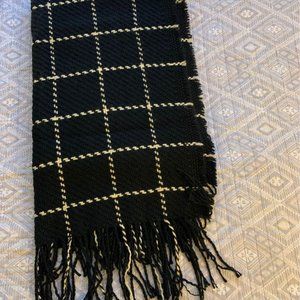 Black Blanket Scarf